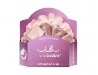 Ozdobné spirálové gumičky Invisibobble Sprunchie Slim La Vie en Rose - 2 ks
