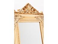 Kadeřnické zrcadlo Kare Baroque Gold - zlaté, 180 x 45 cm