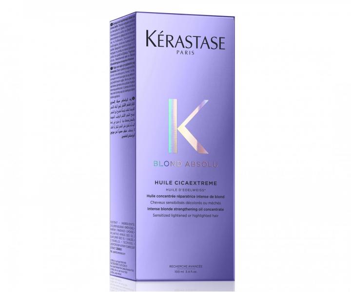 Vyivujc olej pro poslen blond vlas Krastase Blond Absolu Huile Cicaextreme - 100 ml - rozb.