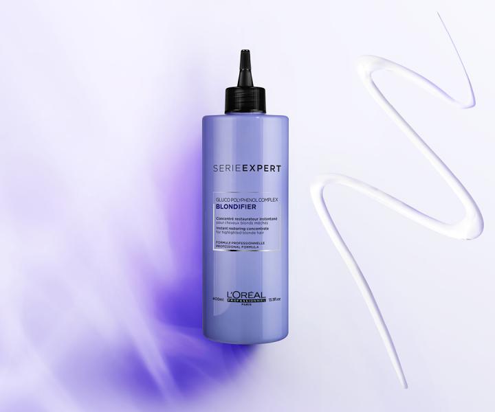 Koncentrát pro obnovu povrchu zesvětlených vlasů Loréal Professionnel Blondifier - 400 ml