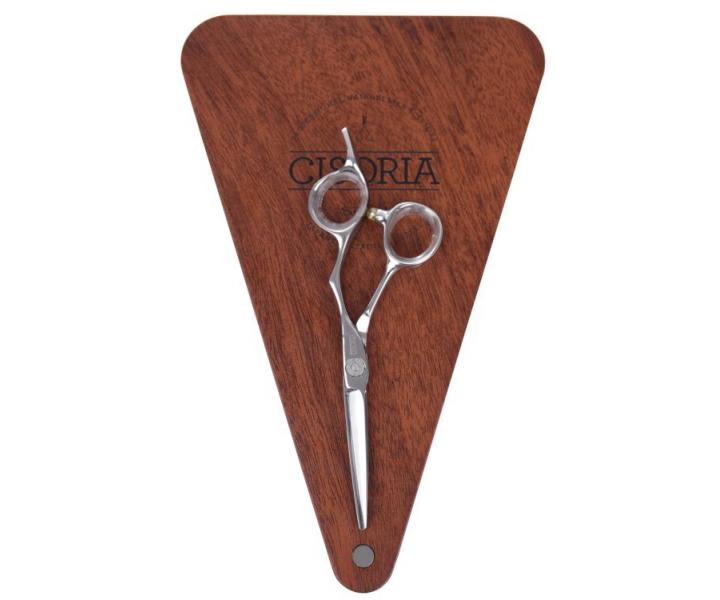 Kadeřnické nůžky Sibel Cisoria Luxury OE550 5,5" - stříbrné