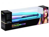 Profesionální žehlička na vlasy Gamma Piú Rainbow - modrá