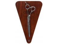 Kadeřnické nůžky Sibel Cisoria Luxury O550 5,5" - stříbrné