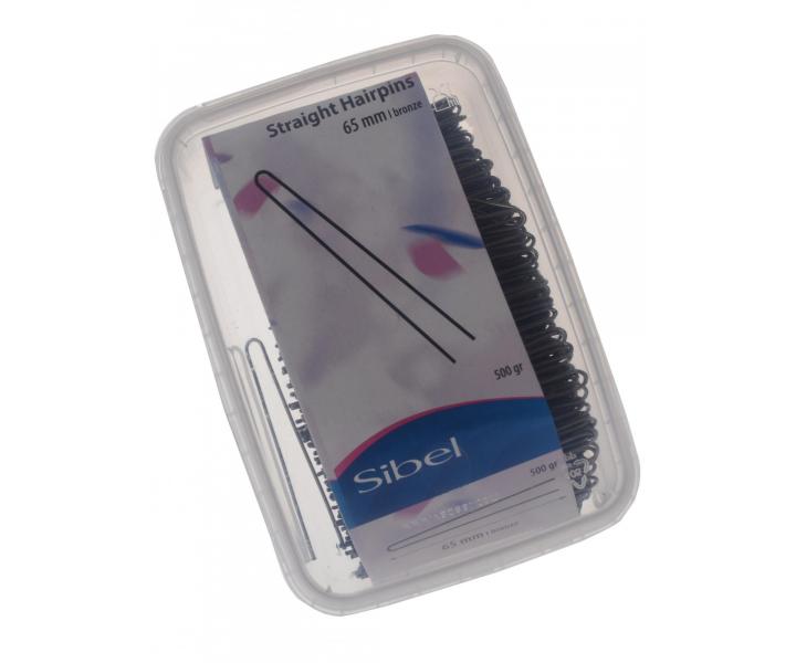Rovná vlásenka Sibel - 6,5 cm, bronzová - 500 g