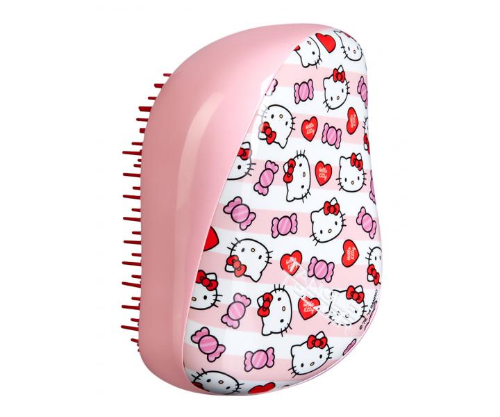 Kart na vlasy Tangle Teezer Compact - Hello Kitty Candy Stripes, rov