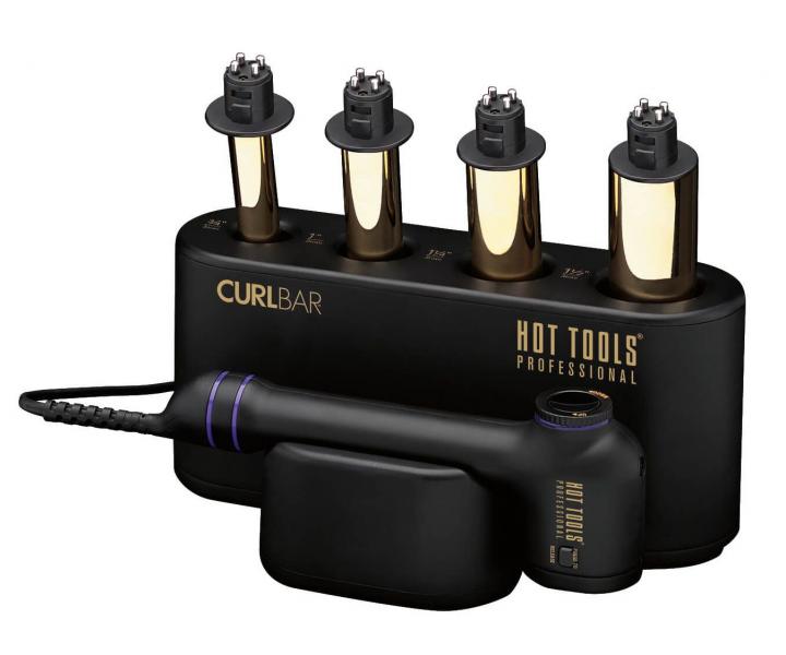 Kulma na vlasy Hot Tools 24K Gold Curl Bar Set  - 19 mm, 25 mm, 32 mm, 38 mm