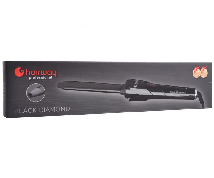 Ovln kulma na vlasy Hairway Black Diamond - 30 x 16 mm