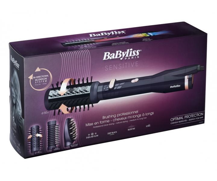 Horkovzdušný rotační kartáč BaByliss Sensitive AS540E - 650 W