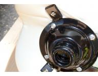 Taburet s oprkou Detail T2 - bl (54) - II. jakost, kaz na konstrukci