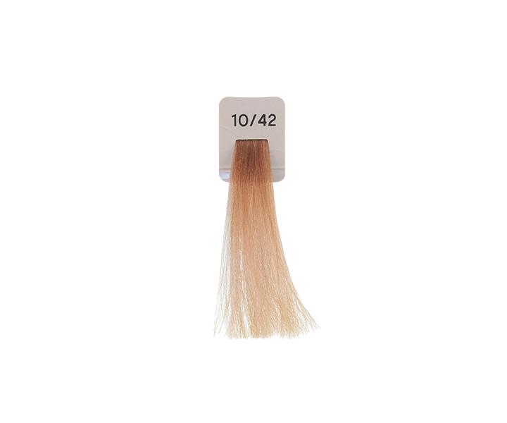 Barva na vlasy Inebrya Color 100 ml - Cognac 10/42, svtl platinov blond