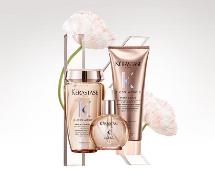 ada pro hydrataci a rozjasnn dlouhch vlas se sklonem ke krepatn  Krastase Gloss Absolu
