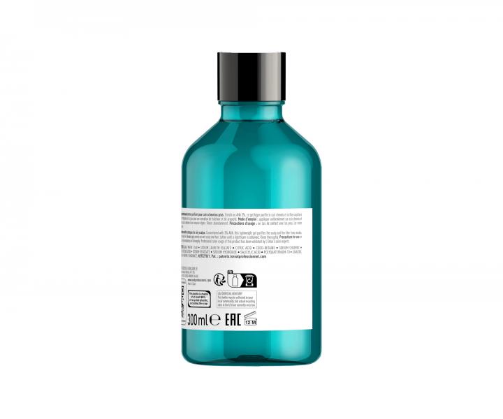 ampon pro mastc se vlasovou pokoku Loral Professionnel Scalp Advanced Anti-Oiliness - 300 ml