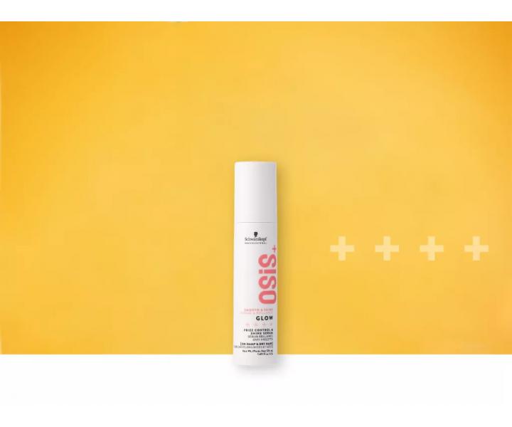 Lesklé sérum proti krepatění vlasů Schwarzkopf Professional Osis+ Glow - 50 ml