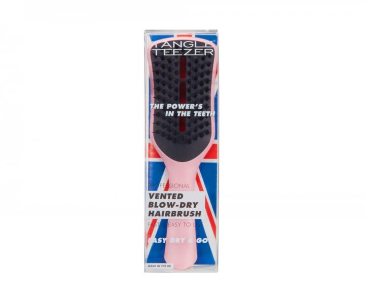 Plochý foukací kartáč Tangle Teezer Easy Dry & Go Vented Hairbrush - růžový