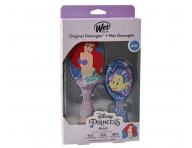 Dárková sada kartáčů na vlasy Wet Brush Original Detangler a Mini Detangler Disney Princess Ariel