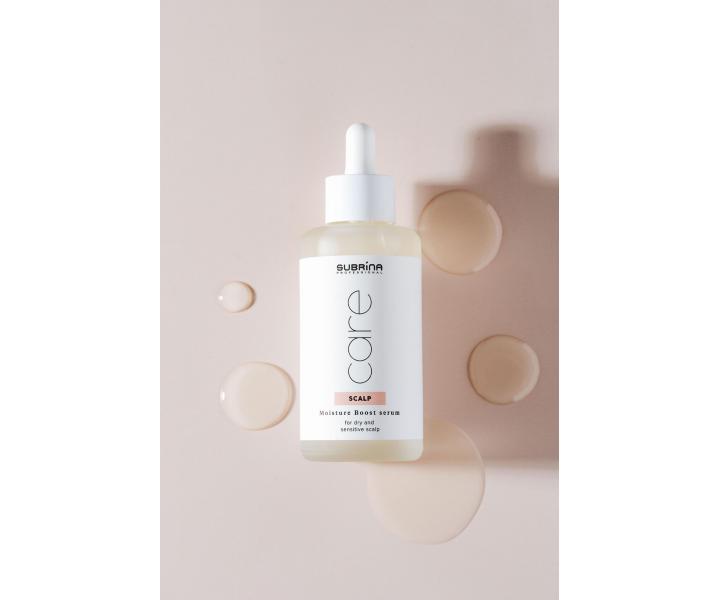 Sérum pro zvýšení hydratace pokožky hlavy Subrina Professional Care Scalp Moisture Boost Serum - 90 ml