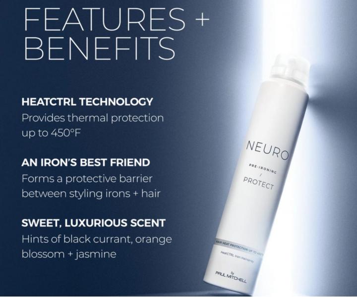 Termoochrann� lak na vlasy Paul Mitchell Neuro Protect Iron Hairspray - 300 ml