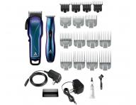 Profesionální set střihacího a konturovacího strojku Andis Envy Galaxy Combo Kit 561563 - perleťově modrý