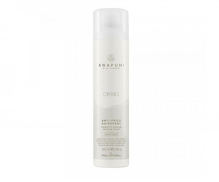 Sada fixačního spreje proti krepatění vlasů Paul Mitchell Awapuhi Wild Ginger Style Anti-Frizz Hairspray - 307 ml - 1+1 zdarma