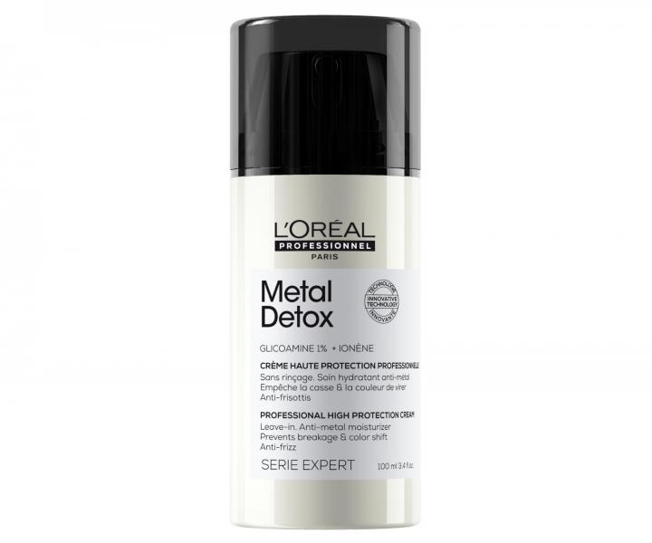 D�rkov� sada pro barven� a po�kozen� vlasy Lor�al Professionnel Serie Expert Metal Detox Trio