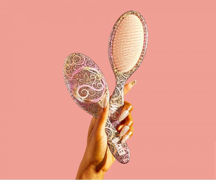 Drkov sada karte na rozesvn vlas Wet Brush Original Detangler Wicked Glinda