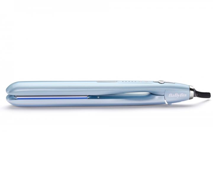 Žehlička na vlasy s duální ionizací Babyliss Hydro-Fusion Styler - světle modrá