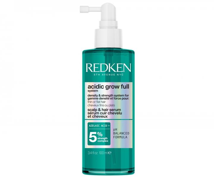 D�rkov� sada pro hustotu a objem jemn�ch, zplihl�ch a norm�ln�ch vlas� Redken Acidic Grow Full System
