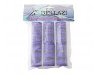 Samodrc natky na vlasy Bellazi Velcro pr. 30 mm - 6 ks, fialov
