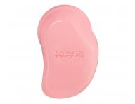 Kartáč na rozčesávání hustých a kudrnatých vlasů Tangle Teezer Original Thick and Curly Lipstick Duo - růžový