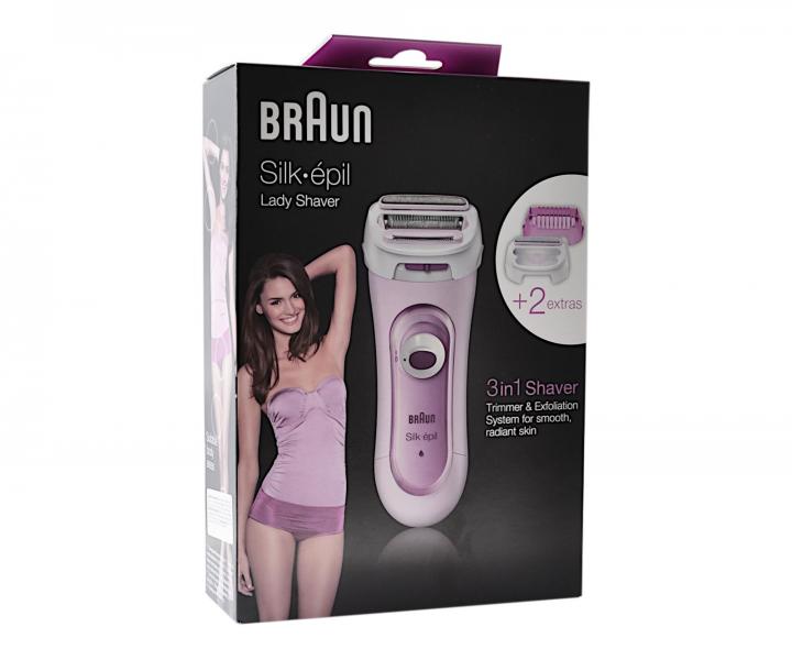 Dámský holicí strojek Braun Silk-épil LS 5360  - světle fialový
