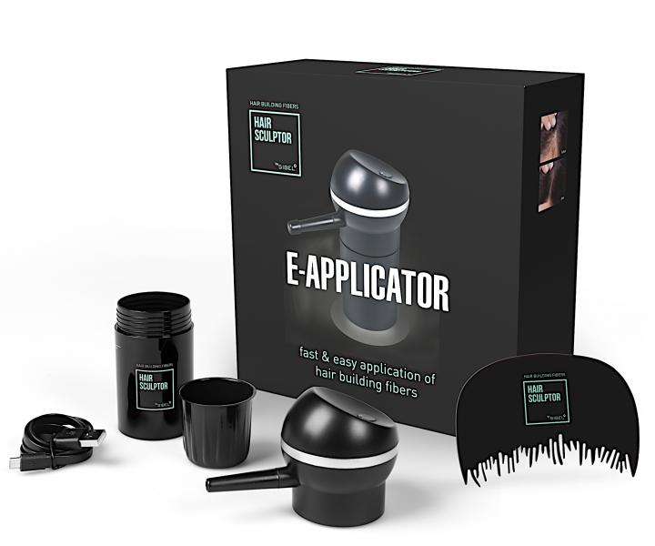 Elektrick apliktor pudru pro zakryt dnoucch vlas Sibel Hair Sculptor E-Applicator