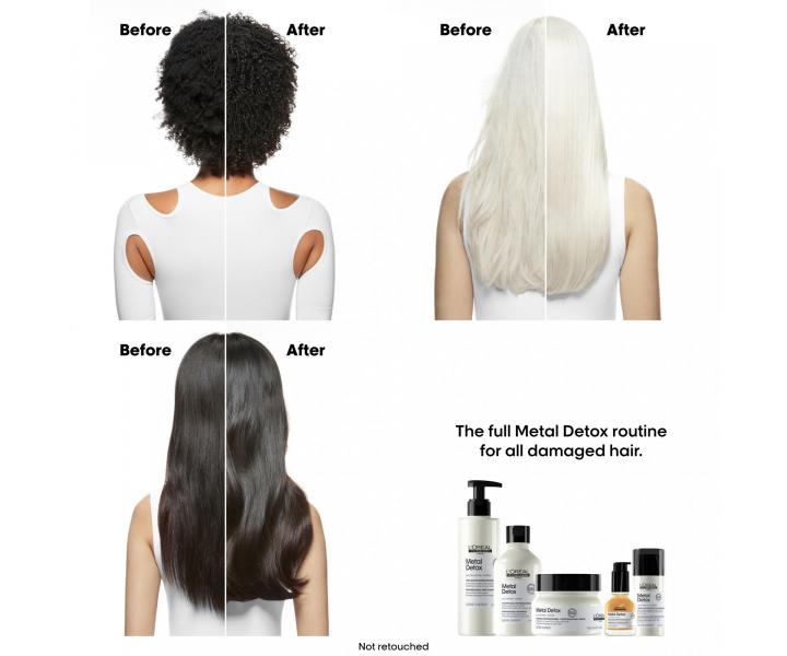 Řada pro barvené a poškozené vlasy L’Oréal Professionnel Serie Expert Metal Detox