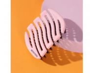 Kart�� na vlasy s kan��mi a nylonov�mi �t�tinami Sister Young Mila Pocket Hair Brush - sv�tle r��ov�