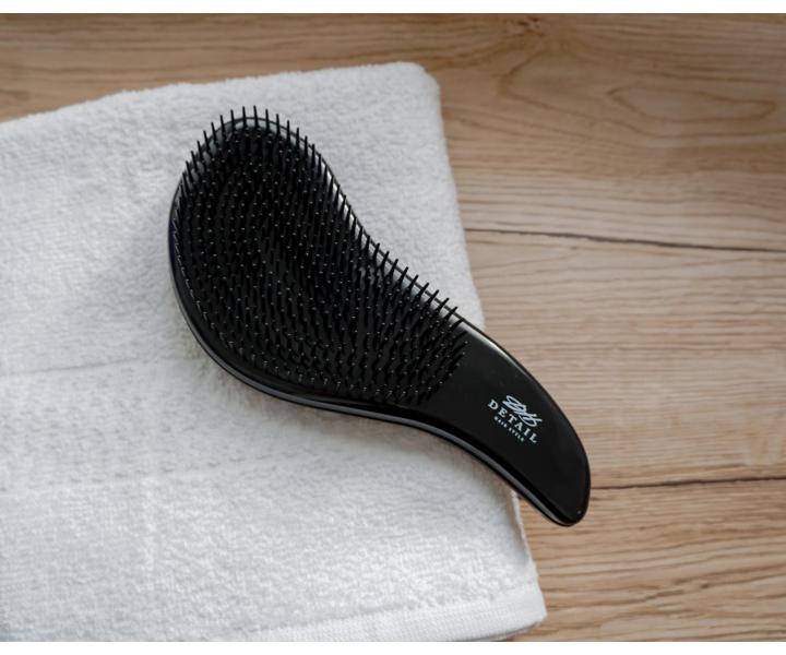 Kart�� na roz�es�v�n� vlas� Detail - Hair style Detangling Brush - �ern�