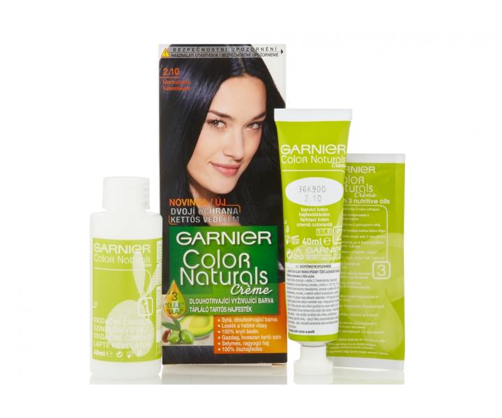 Permanentní barva Garnier Color Naturals 2.10 modročerná