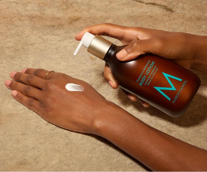 Dárková sada tělové kosmetiky Moroccanoil Nourishing Body Care Duo Fragrance Originale