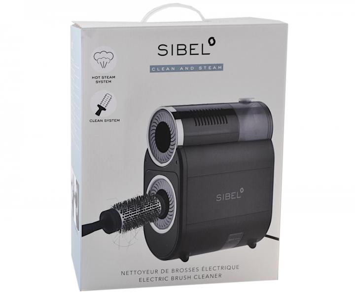 Elektrický čistič kartáčů na vlasy Sibel Clean and Steam Brush Cleaner - černý