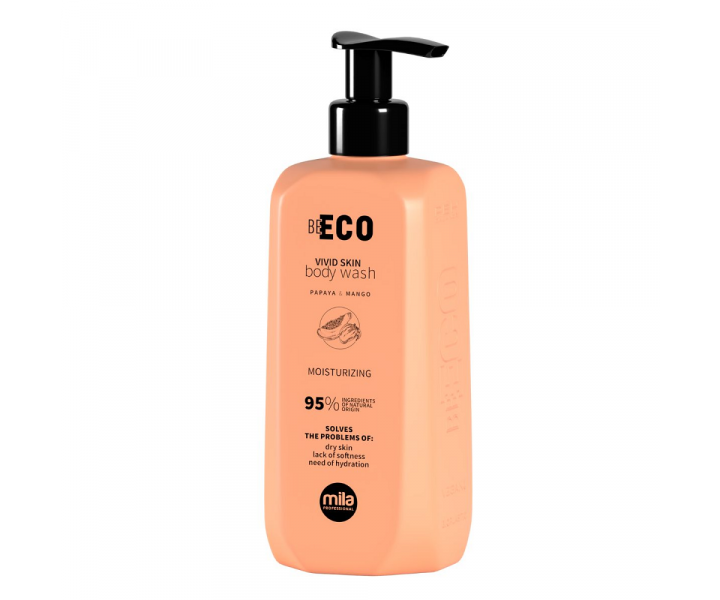 Drkov sada pro pi o cel tlo Mila Professional Be Eco Hair & Body Care Vivid