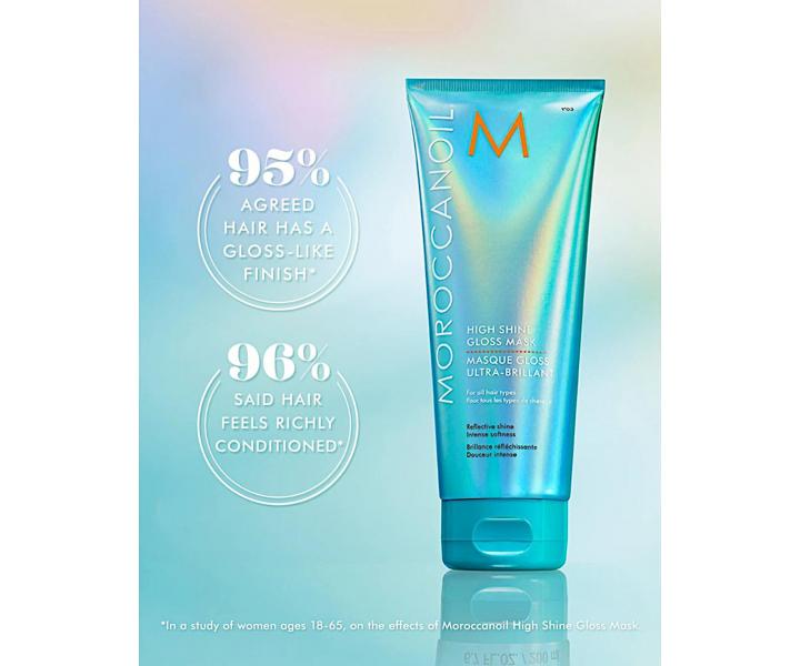 Revitalizační maska pro intenzivní lesk vlasů Moroccanoil High Shine Gloss Mask - 75 ml