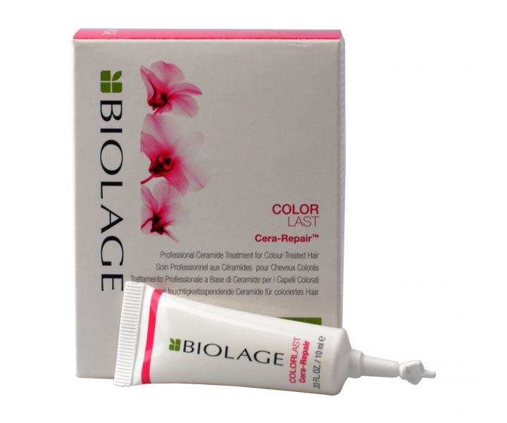 Intenzivn kra pro barven vlasy Biolage ColorLast Cera-Repair - 10 x 10 ml