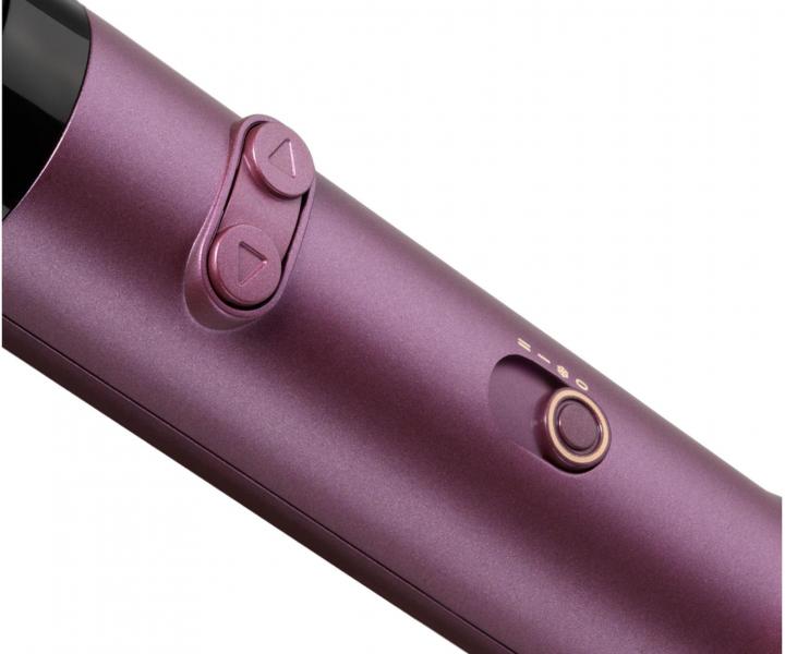 Horkovzdušný rotační kartáč BaByliss Volumised Blow - Dry AS950E - 650 W, fialový