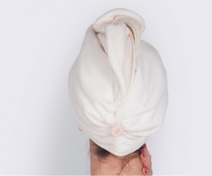 Turban na vlasy MaryBerry La Provence - krémový