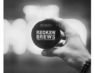 Sada pro objem vlasů pro muže Redken Brews Thickening - šampon + pomáda + taštička zdarma