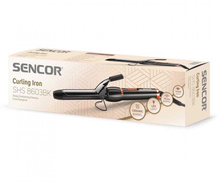 Klasick kulma na vlasy Sencor Curling Iron SHS 8603BK - 19 mm