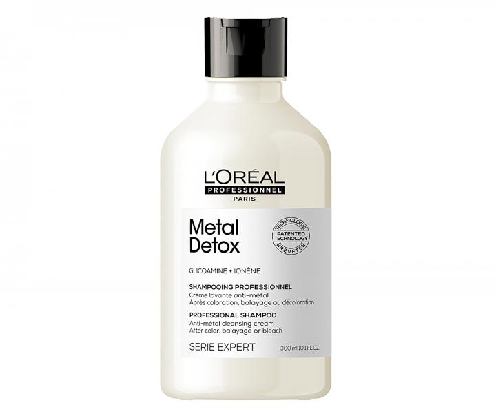 Dárková sada pro barvené a poškozené vlasy Loréal Professionnel Serie Expert Metal Detox Trio