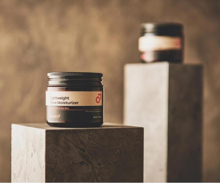 Hydratační krém pro normální a mastnou pleť pro muže Beviro Lightweight Face Moisturizer - 50 ml