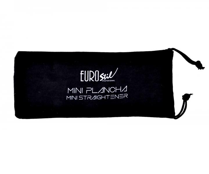 Profesionální mini žehlička na vlasy a vousy Eurostil Profesional Barber Line 06569/50 - černá