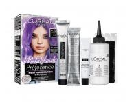Zesvětlovač a barva na vlasy Loréal Paris Préférence Meta Vivids - 9.120 meta lilac - fialová
