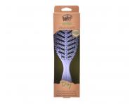 Kartáč na rozčesávání a foukání vlasů z organického materiálu Wet Brush Speed Dry Go Green - fialový