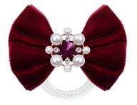 Ozdobná spirálová gumička s mašlí Invisibobble Sprunchie Bowtique British Royal Take a Bow